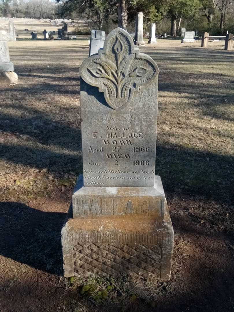 A. C. Wallace's grave. Photo 1