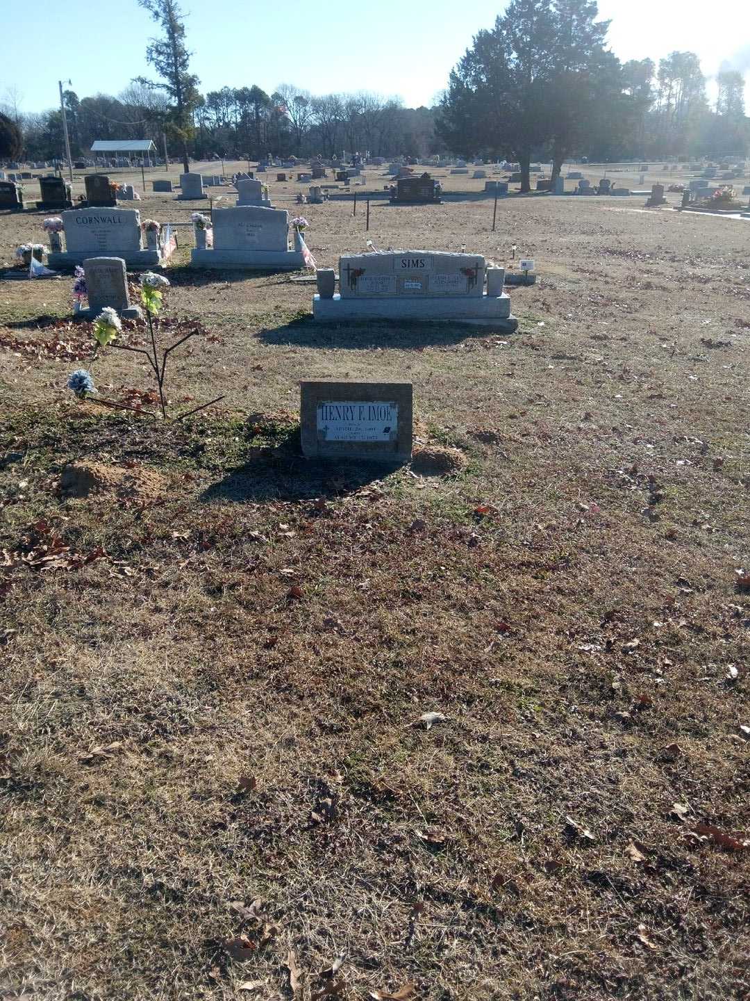 Henry F. Imoe's grave. Photo 2