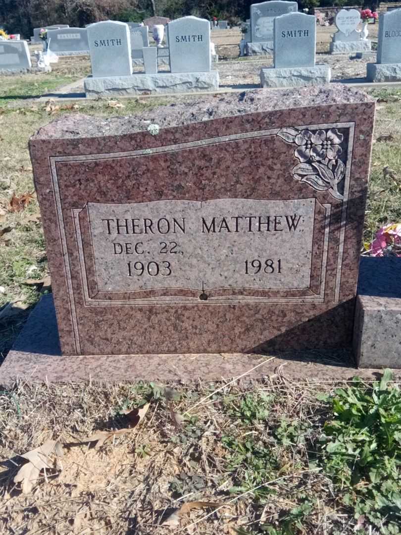 Theron Matthew Parker's grave. Photo 1