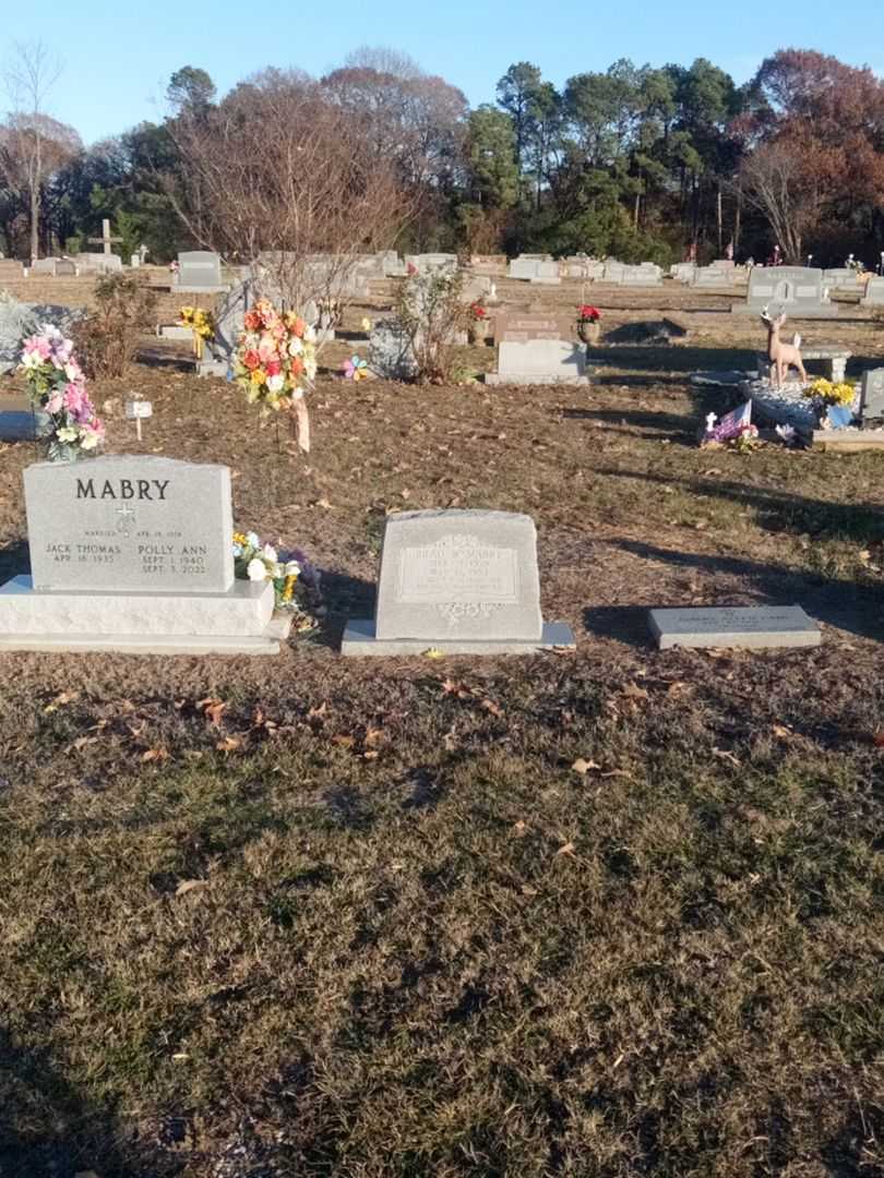 Brad W. Mabry's grave. Photo 2