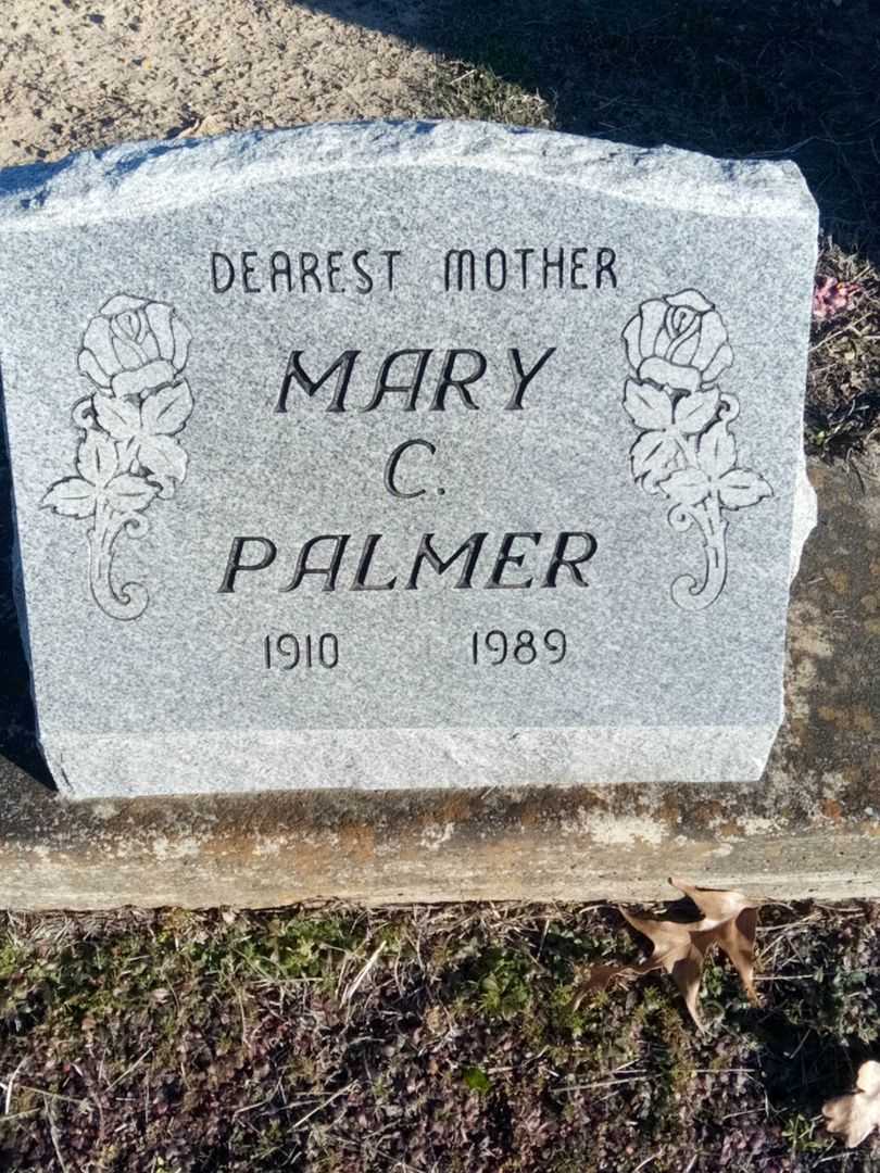 Mary C. Palmer's grave. Photo 1