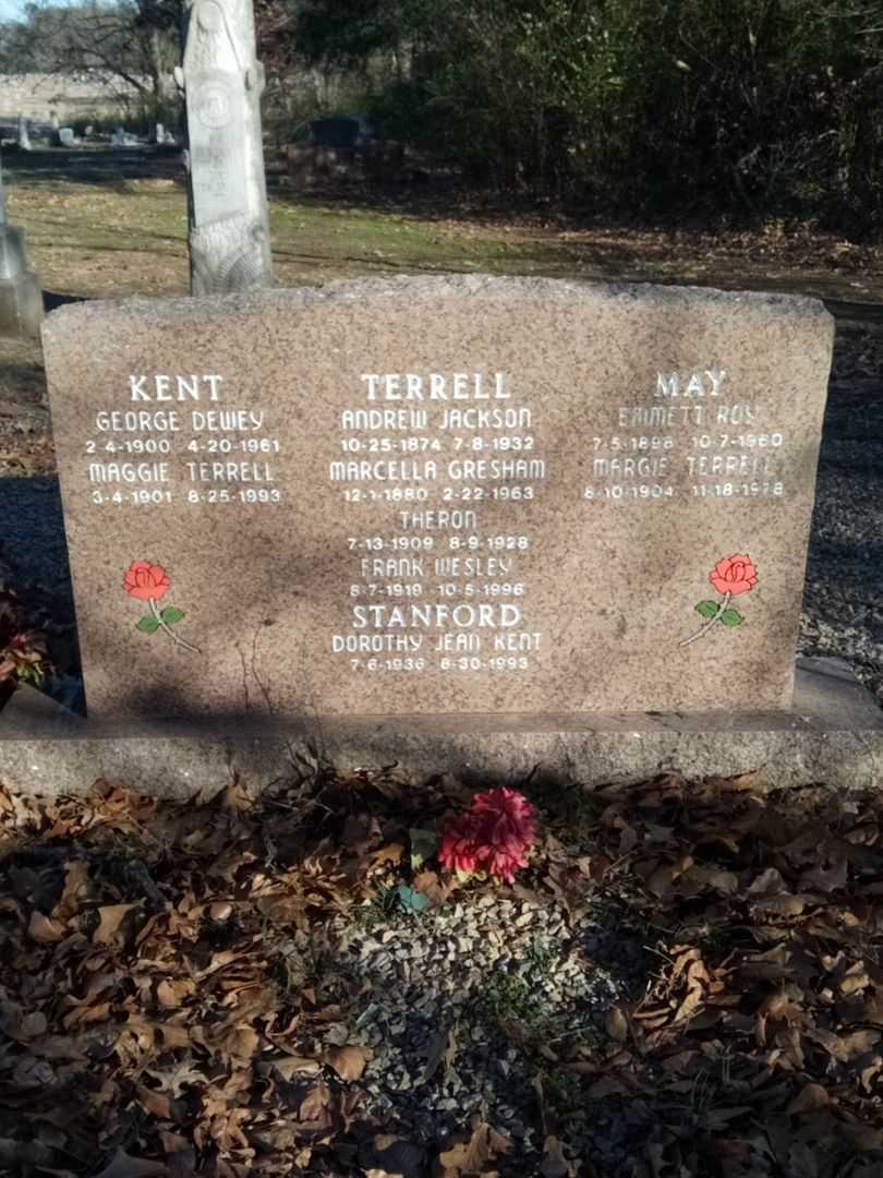 George Dewey Kent's grave. Photo 3