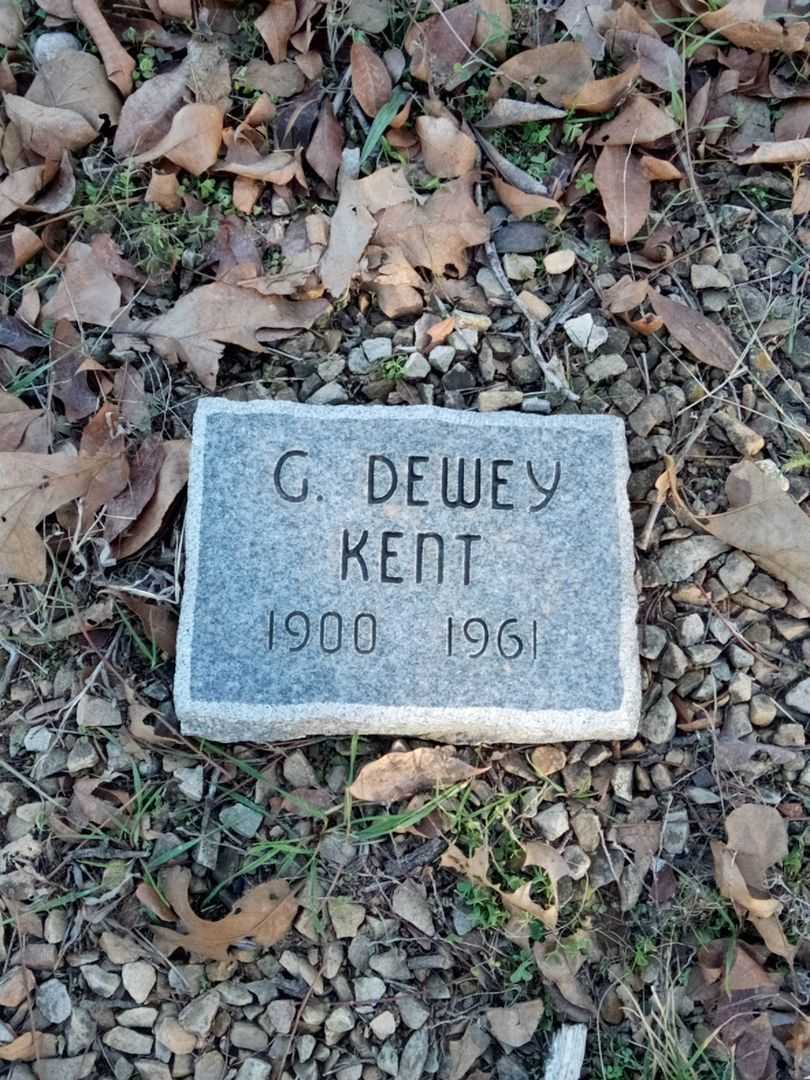 George Dewey Kent's grave. Photo 4