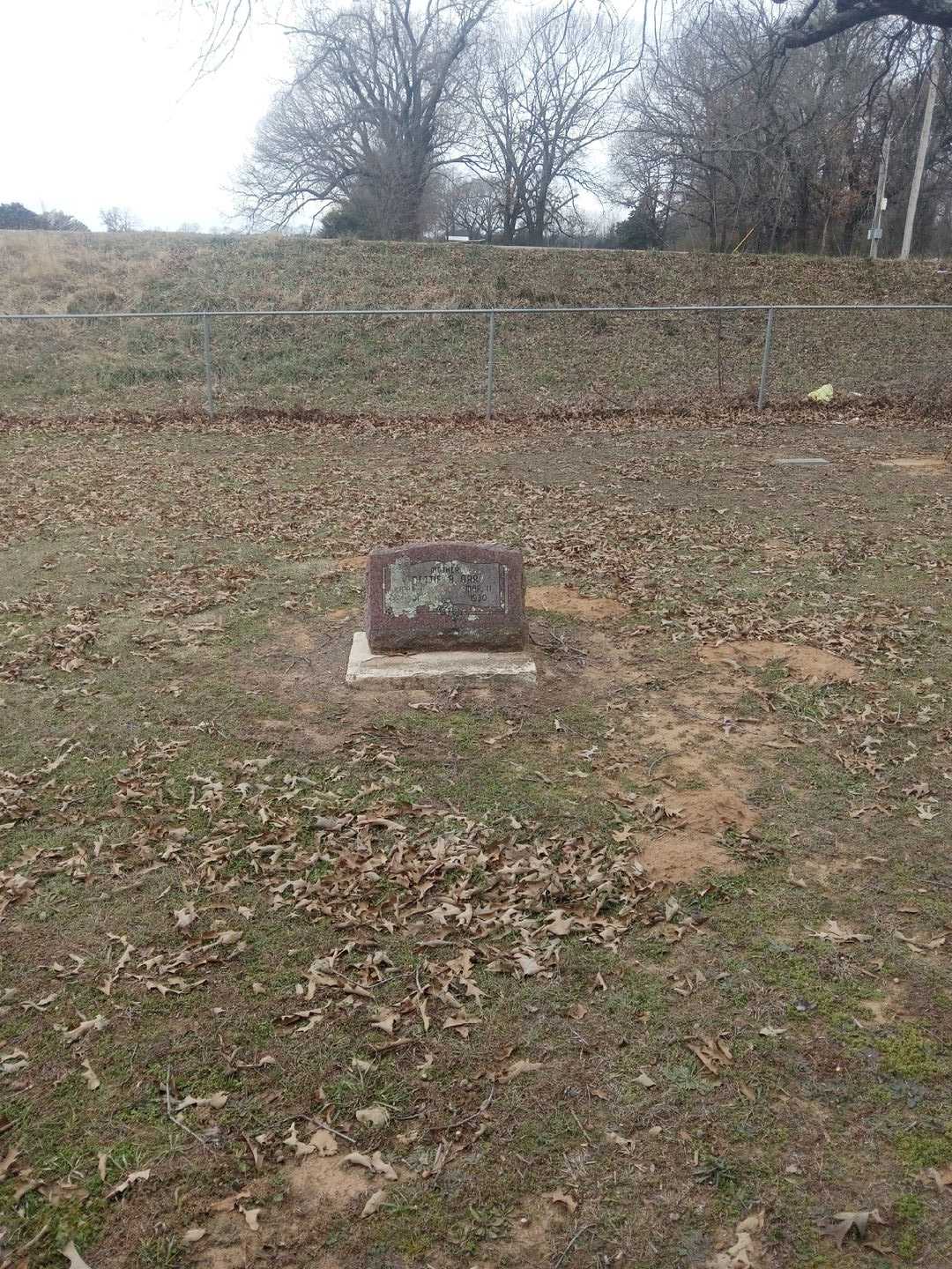Nettie A. Orr's grave. Photo 2