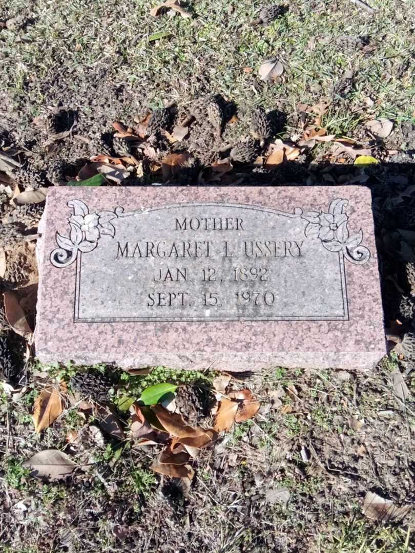 Margaret L. Ussery's grave. Photo 1