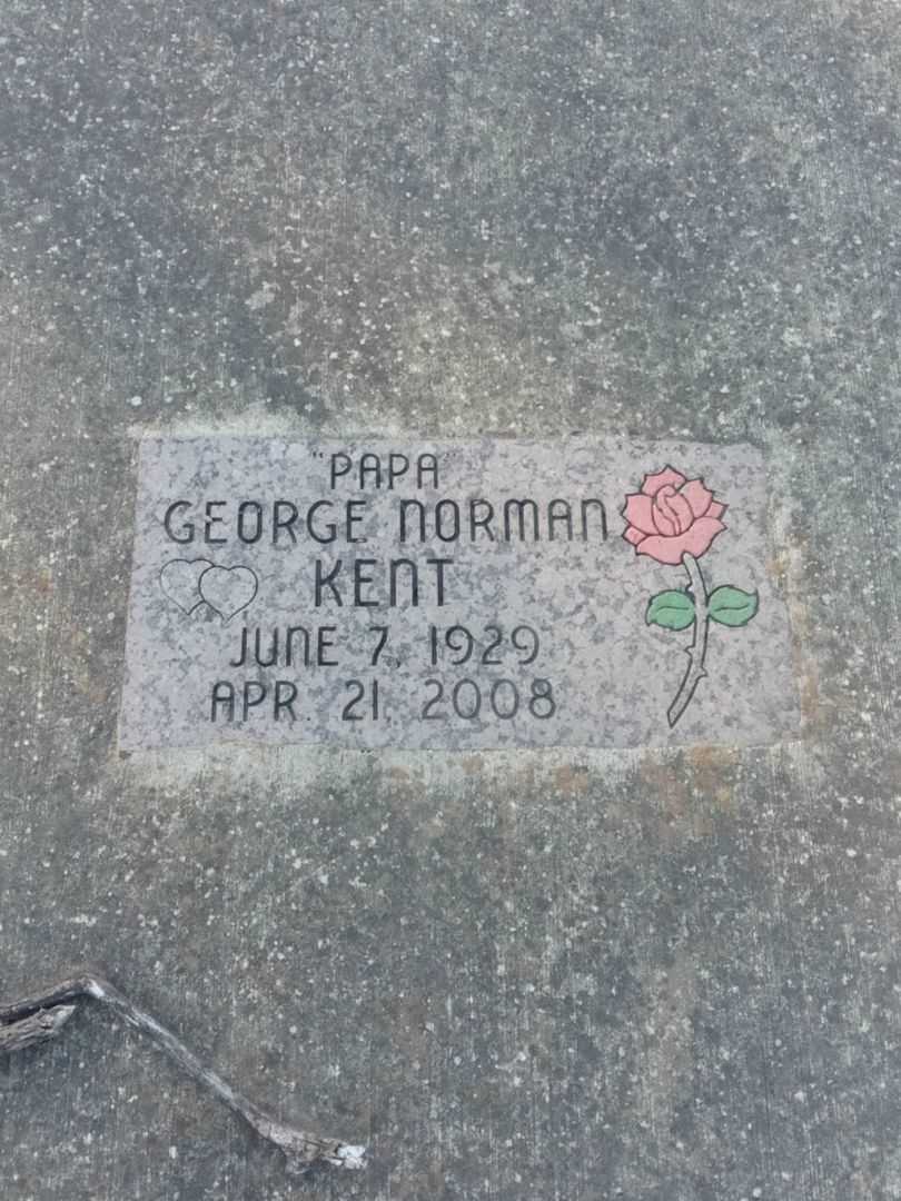 George Norman Kent's grave. Photo 4
