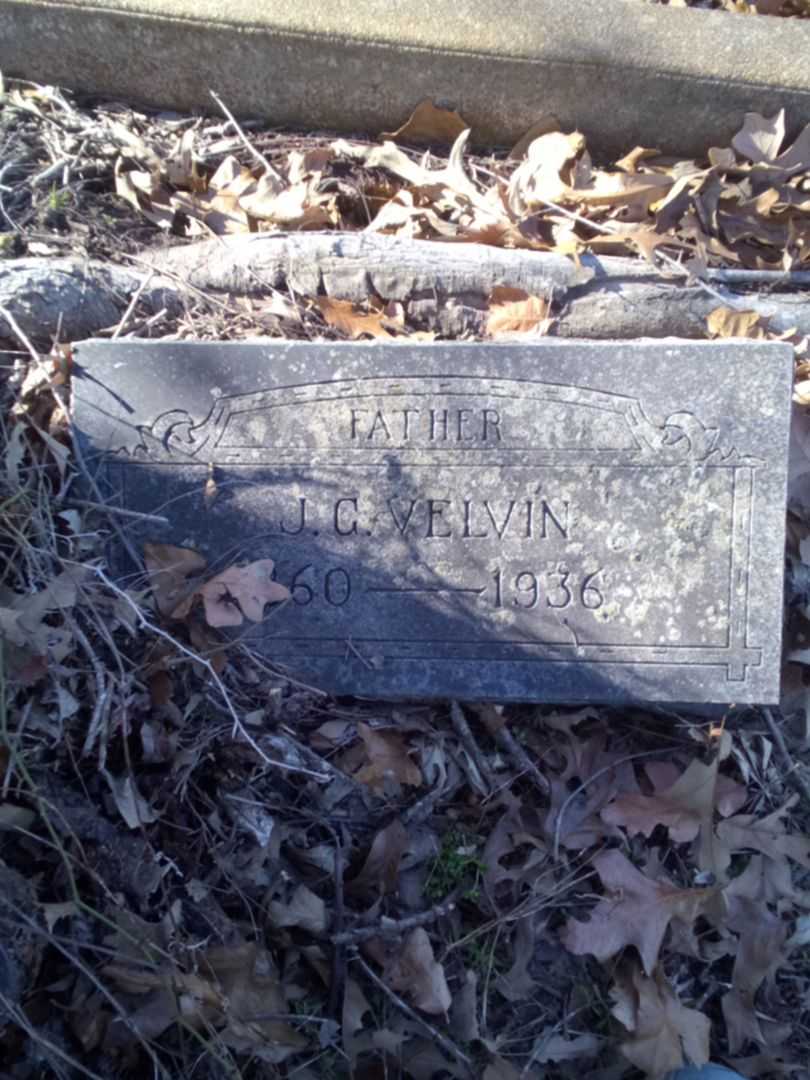 J. G. Velvin's grave. Photo 1