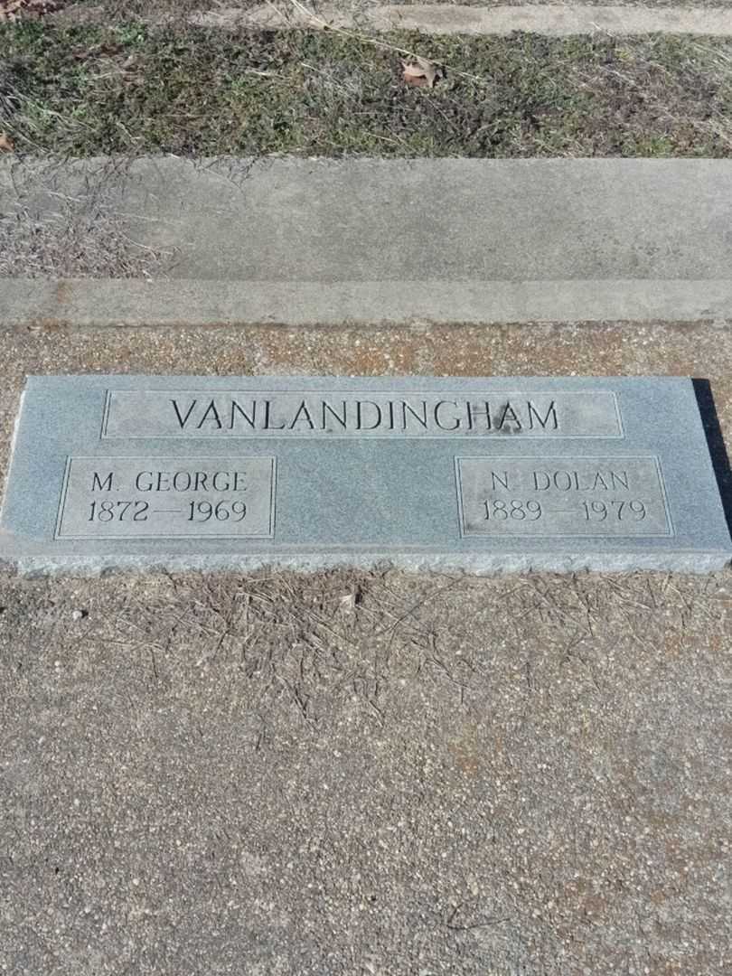 M. George Vanlandingham's grave. Photo 1