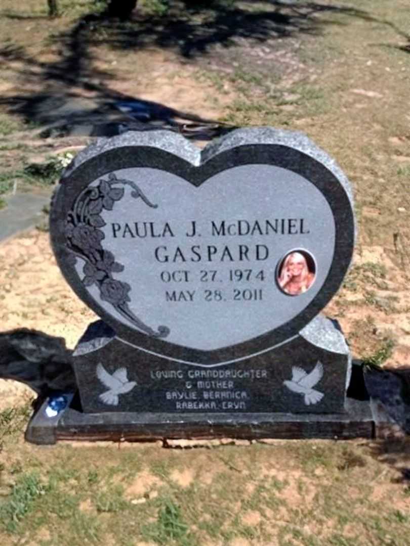 Paula Janette Gaspard's grave. Photo 3