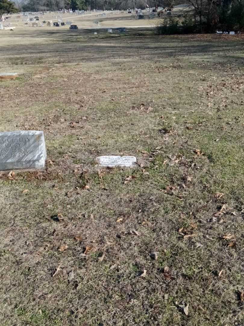 Sarah Adwina Mabry's grave. Photo 2