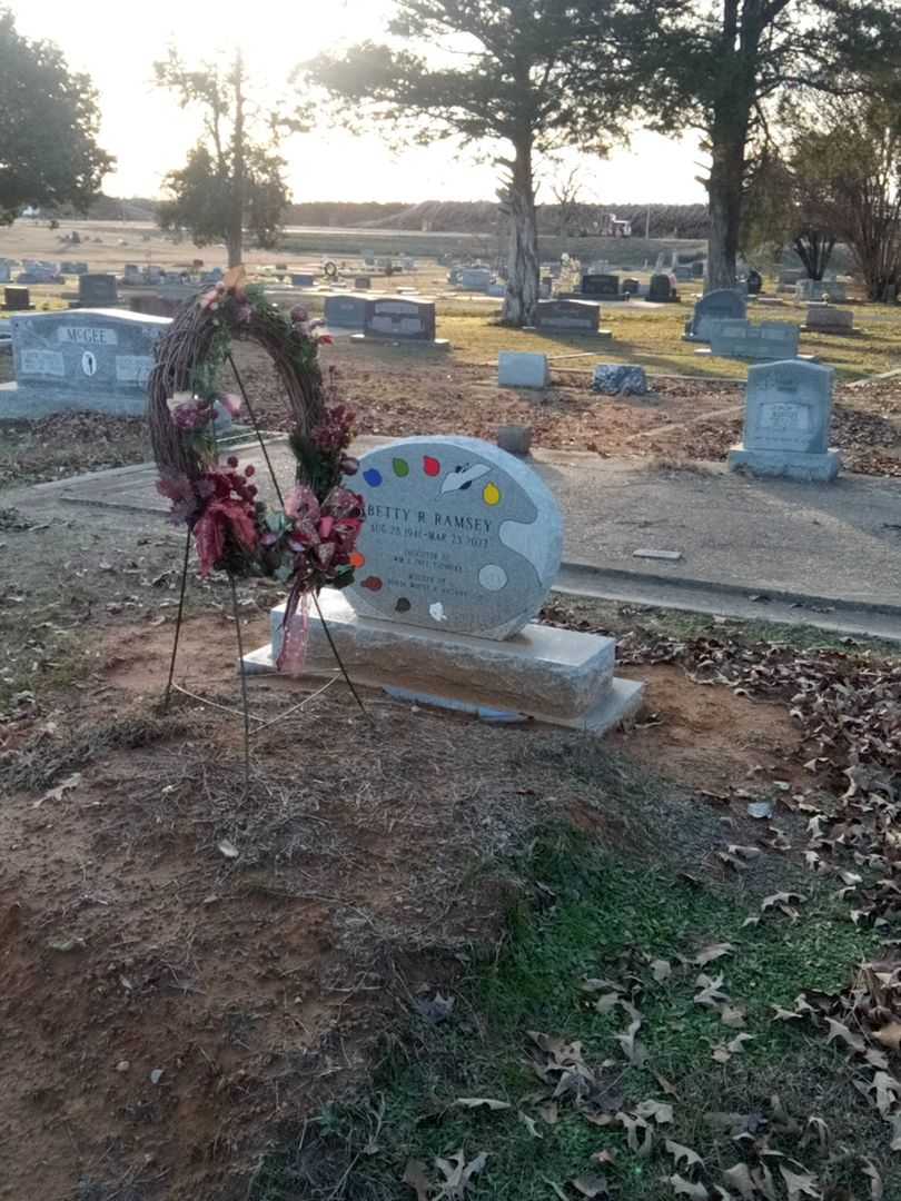 Betty R. Ramsey's grave. Photo 2