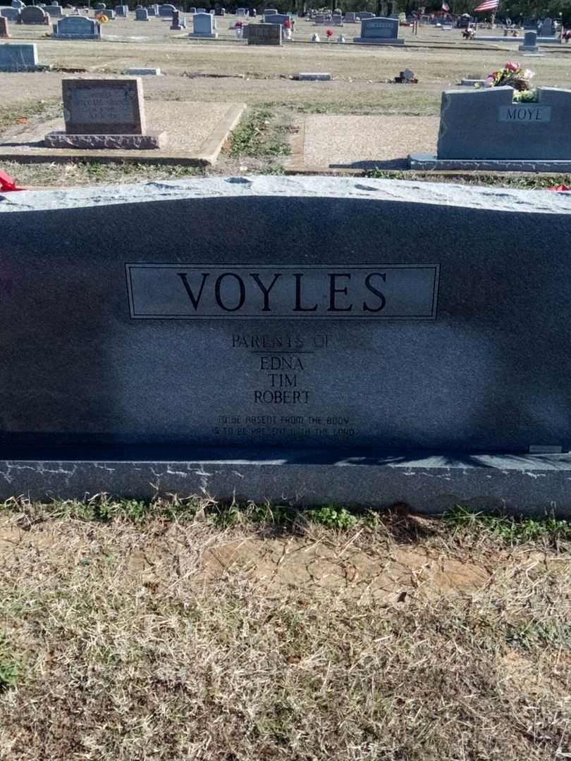 Edward Cecil Voyles's grave. Photo 3