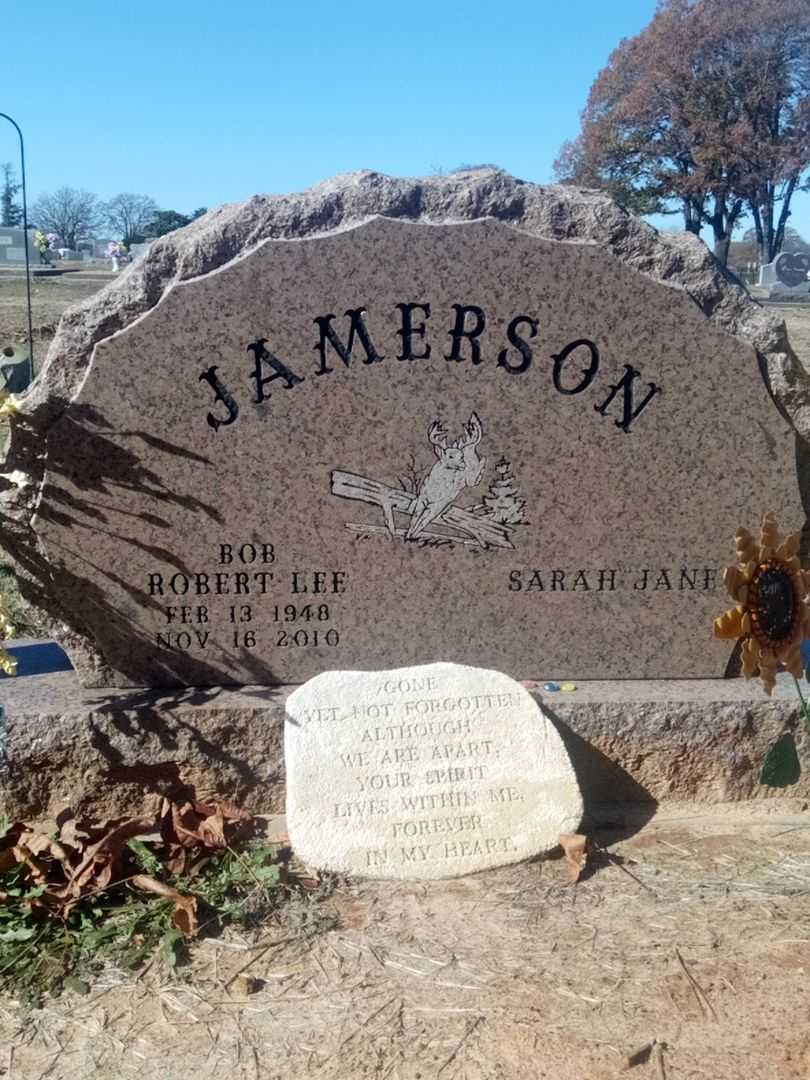 Robert Lee "Bob" Jamerson's grave. Photo 1