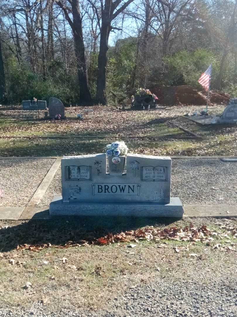 Lois M. Ivey Brown's grave. Photo 2
