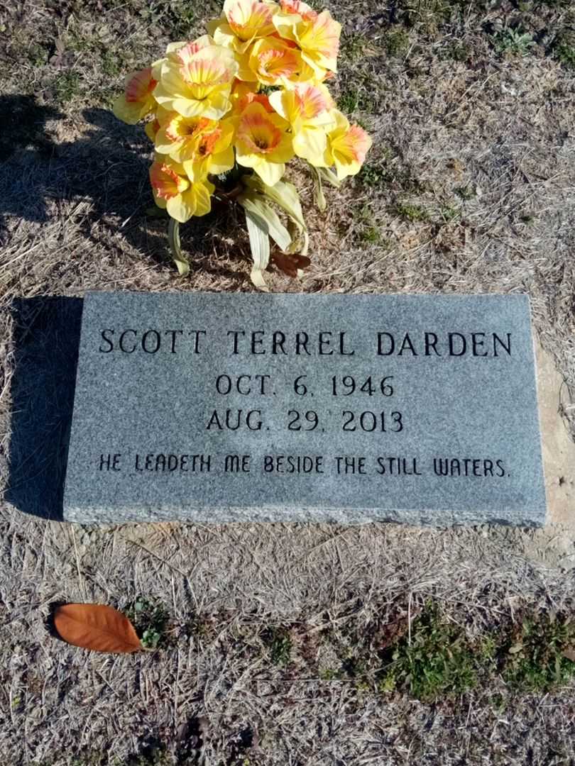 Scott Terrel Darden's grave. Photo 1
