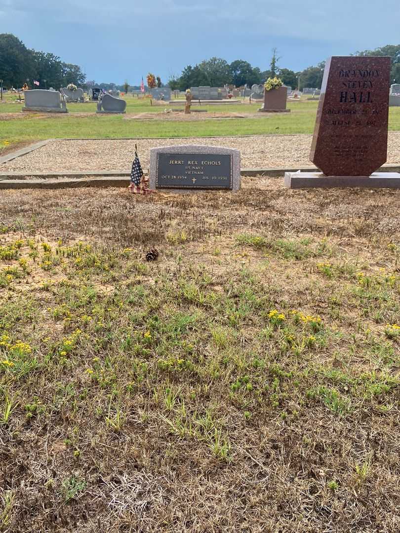 Jerry Rex Echols's grave. Photo 2