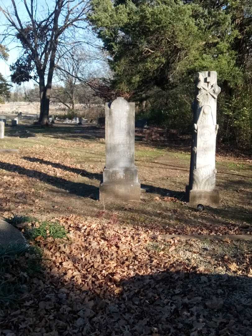 Liffie Inge's grave. Photo 2