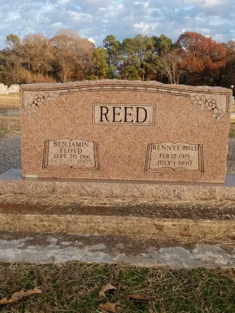 Benjamin Floyd Reed's grave. Photo 1