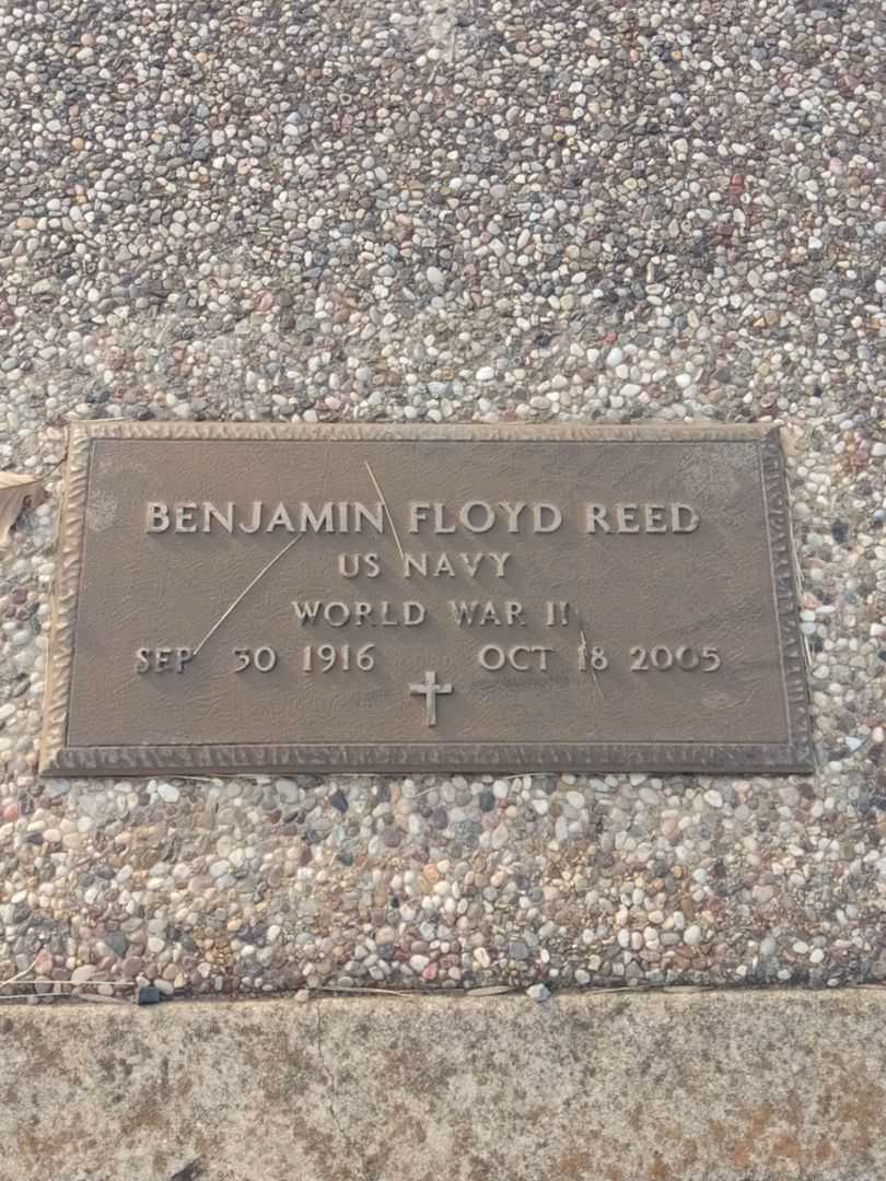 Benjamin Floyd Reed's grave. Photo 3